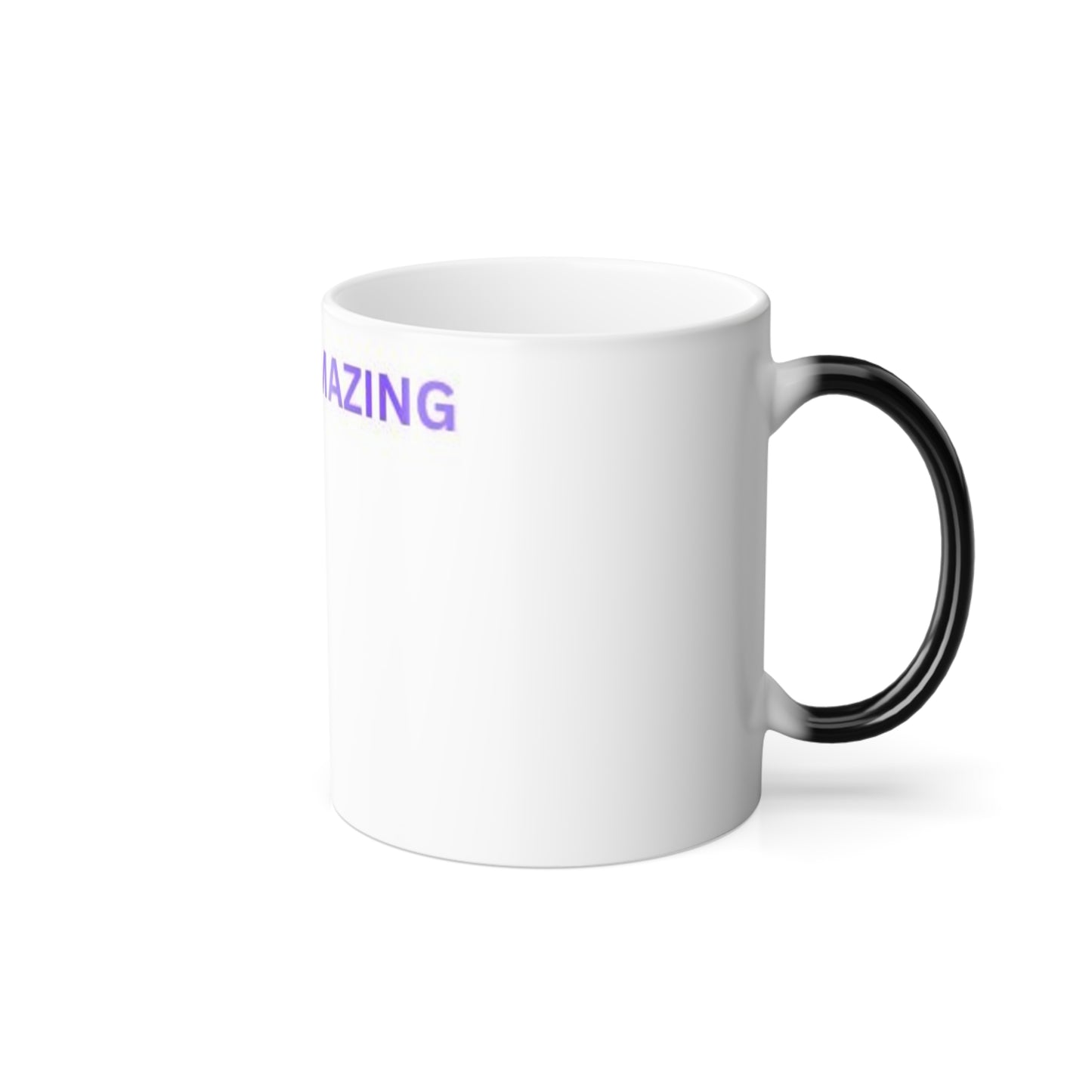 Color Morphing Mug - "You Are Amazing" - Inspirational Heat Changing Coffee Cup