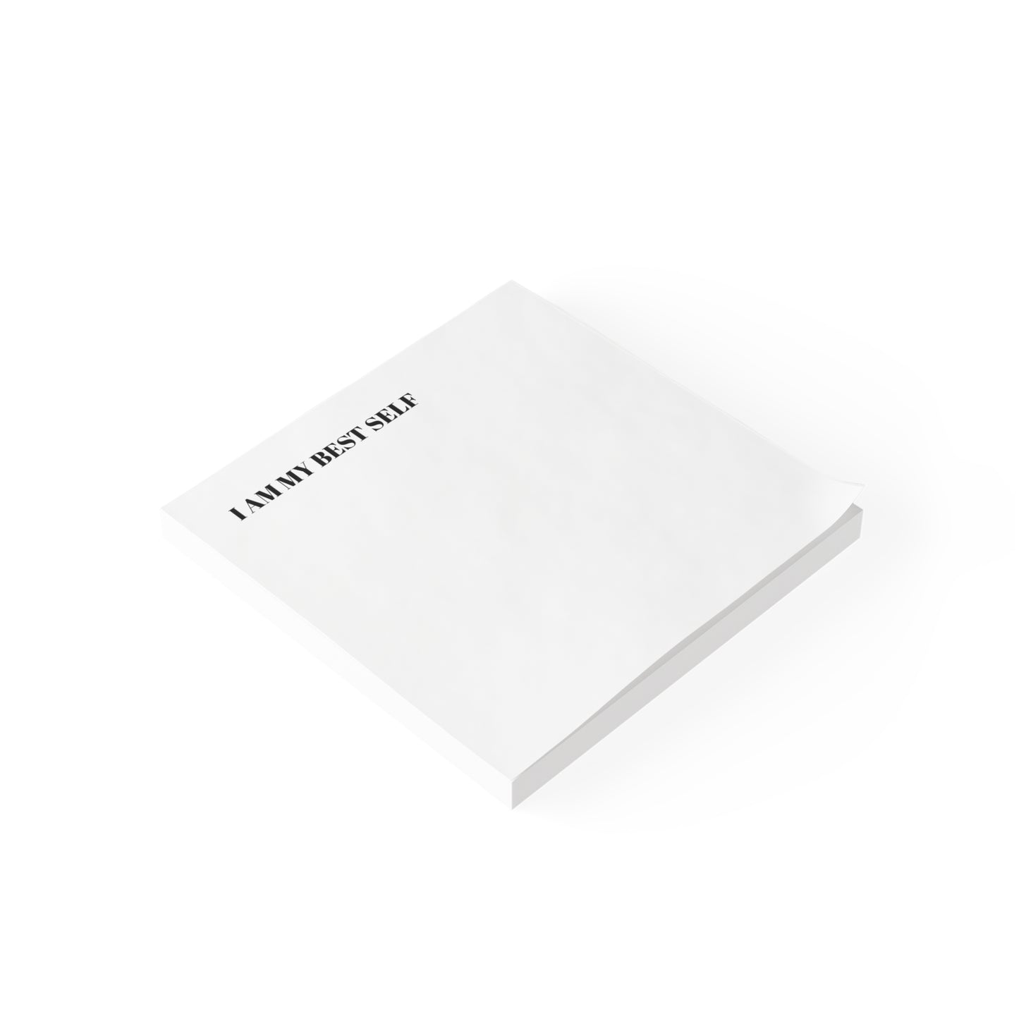 Inspirational Post-it® Note Pads - 'I Am My Best Self'