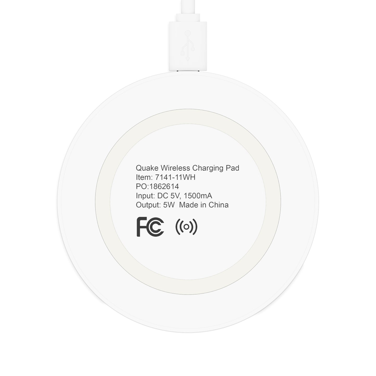 Inspirational Wireless Charging Pad - 'I Am My Best Self Today'